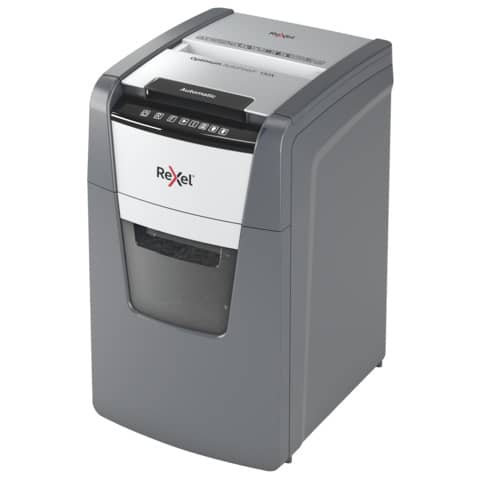 Distruggidocumenti uso moderato Optimum AutoFeed+ 130X EU Rexel - P-4 - 44 L - taglio a frammenti 4x28 mm 2020130XEU